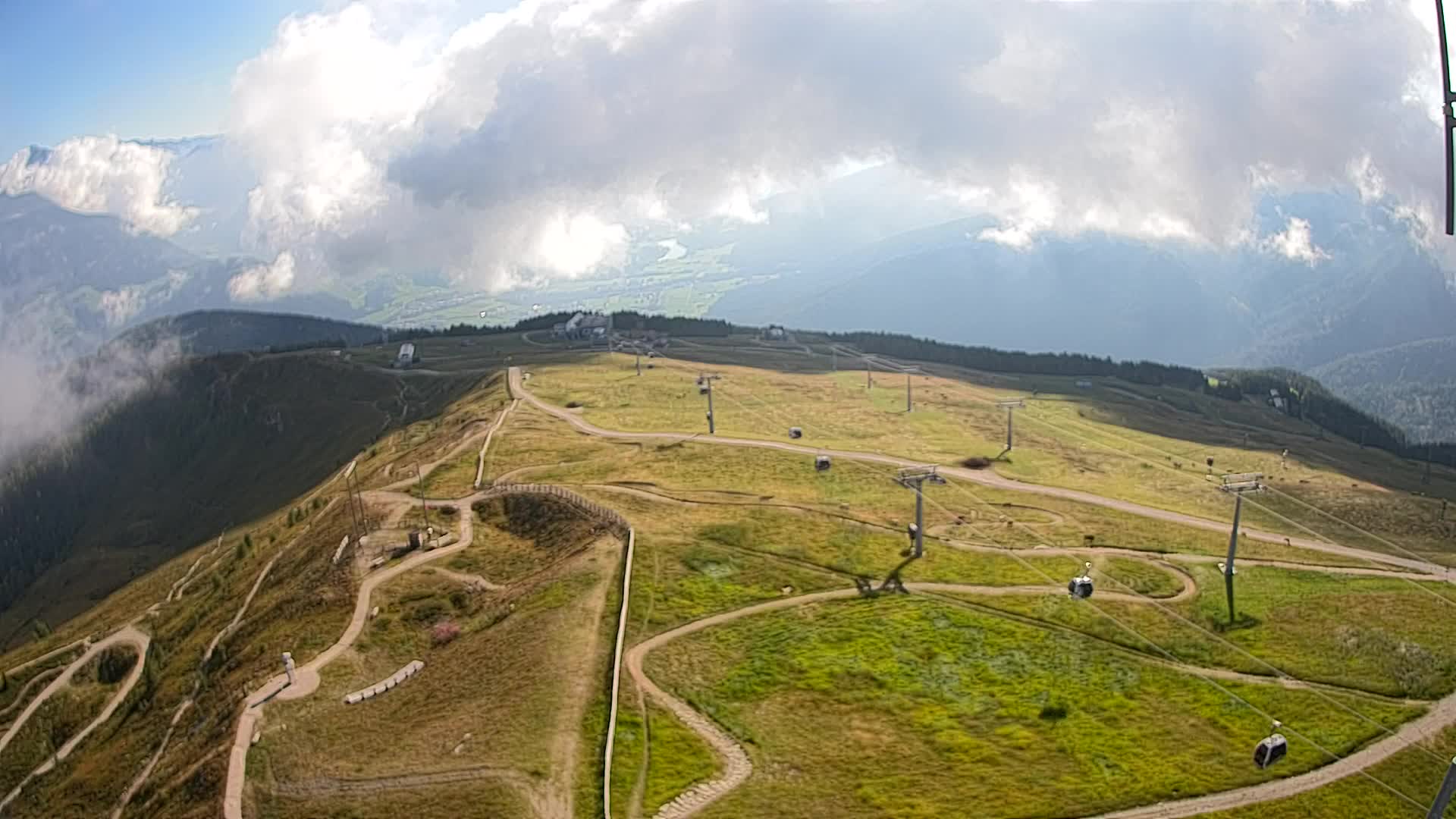 Kronplatz vrh | pogled na Valdaora – Olang