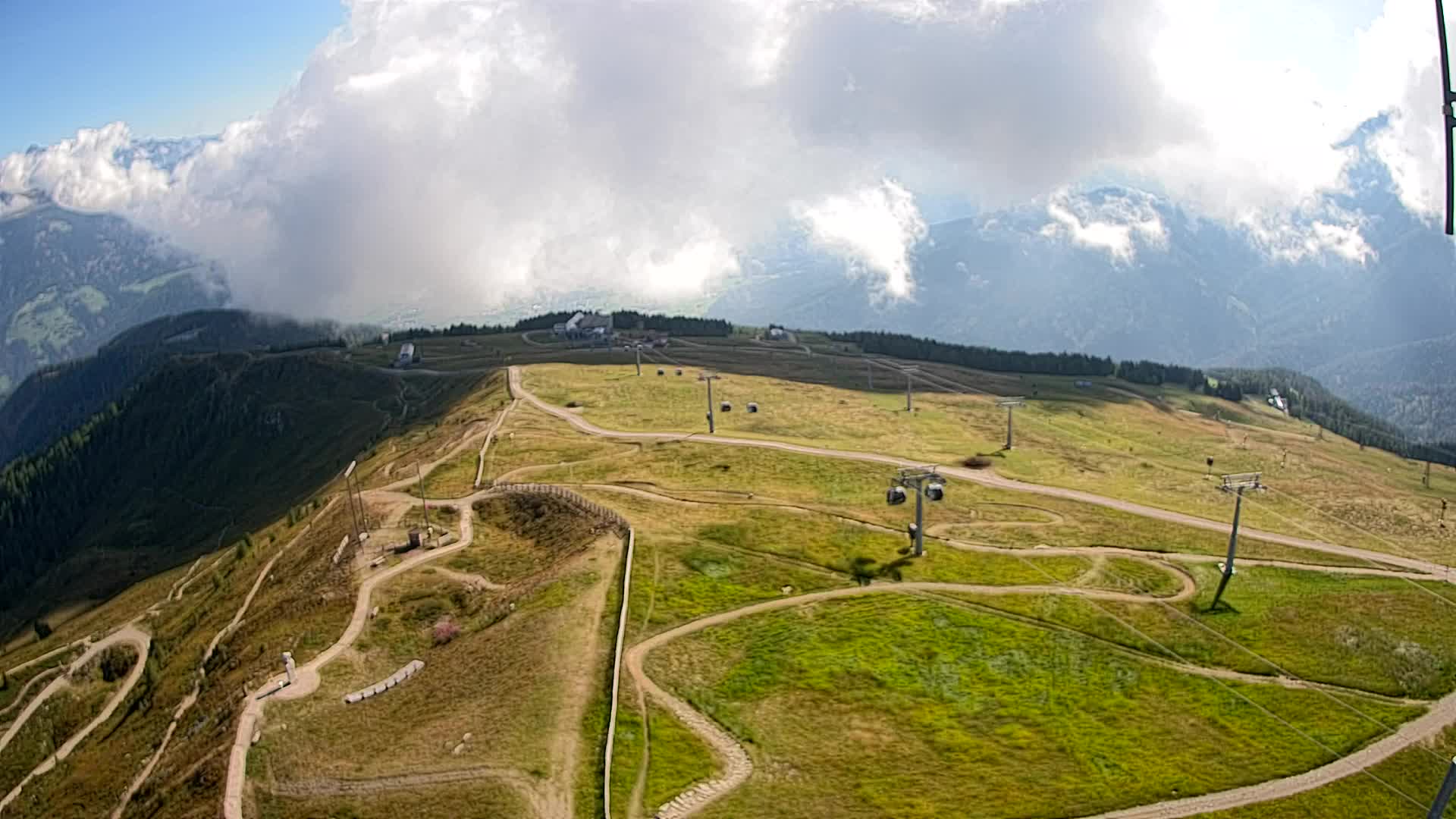 Sommet du Kronplatz | vue sur Valdaora – Olang