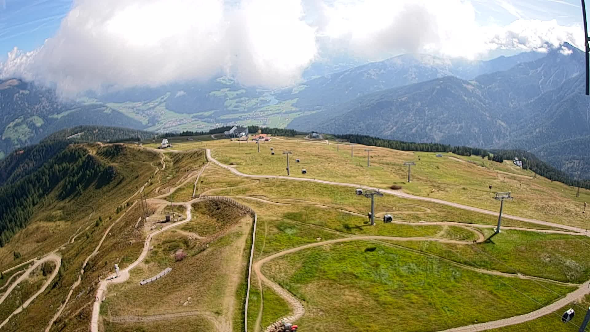 Sommet du Kronplatz | vue sur Valdaora – Olang