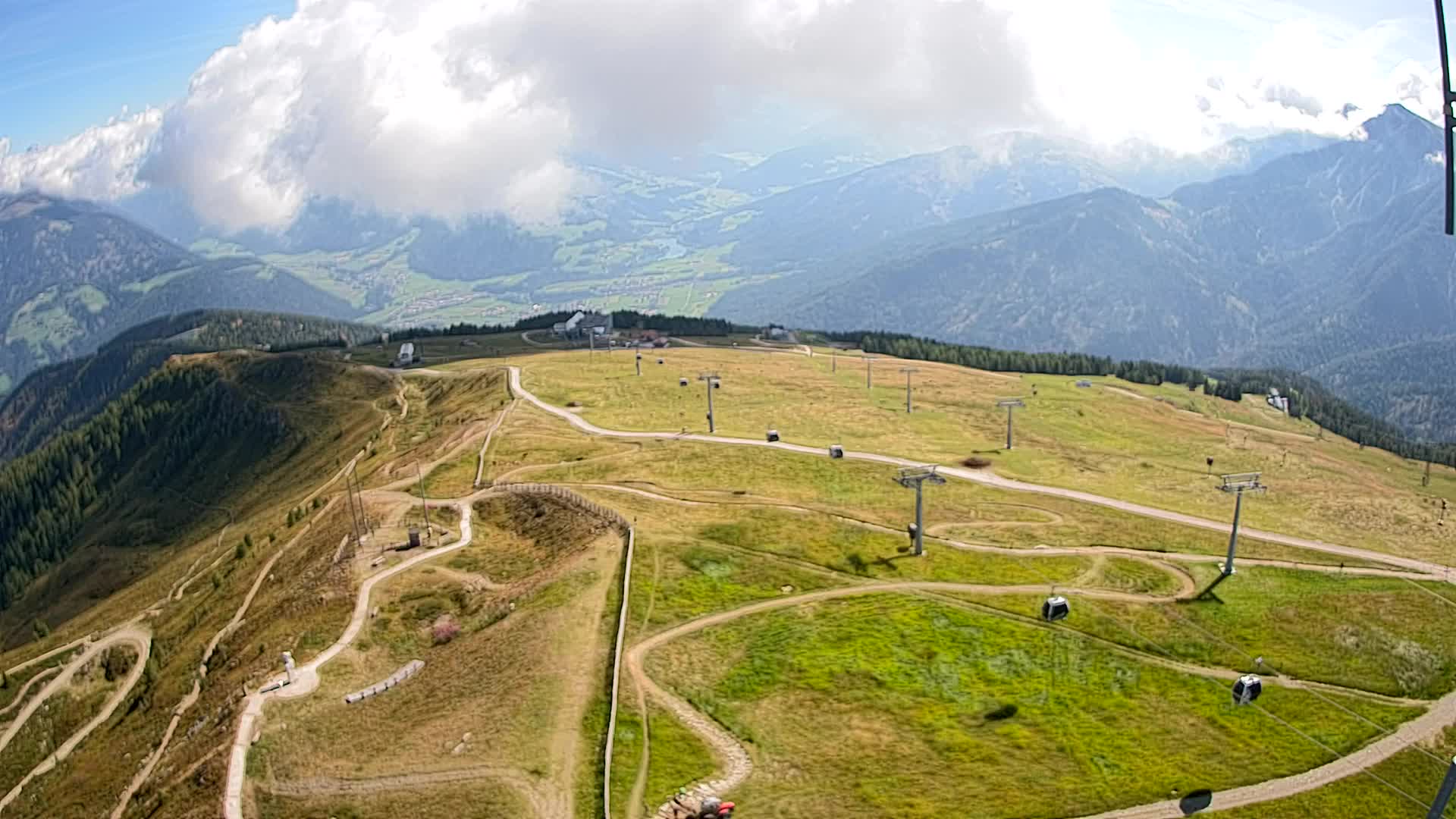 Sommet du Kronplatz | vue sur Valdaora – Olang