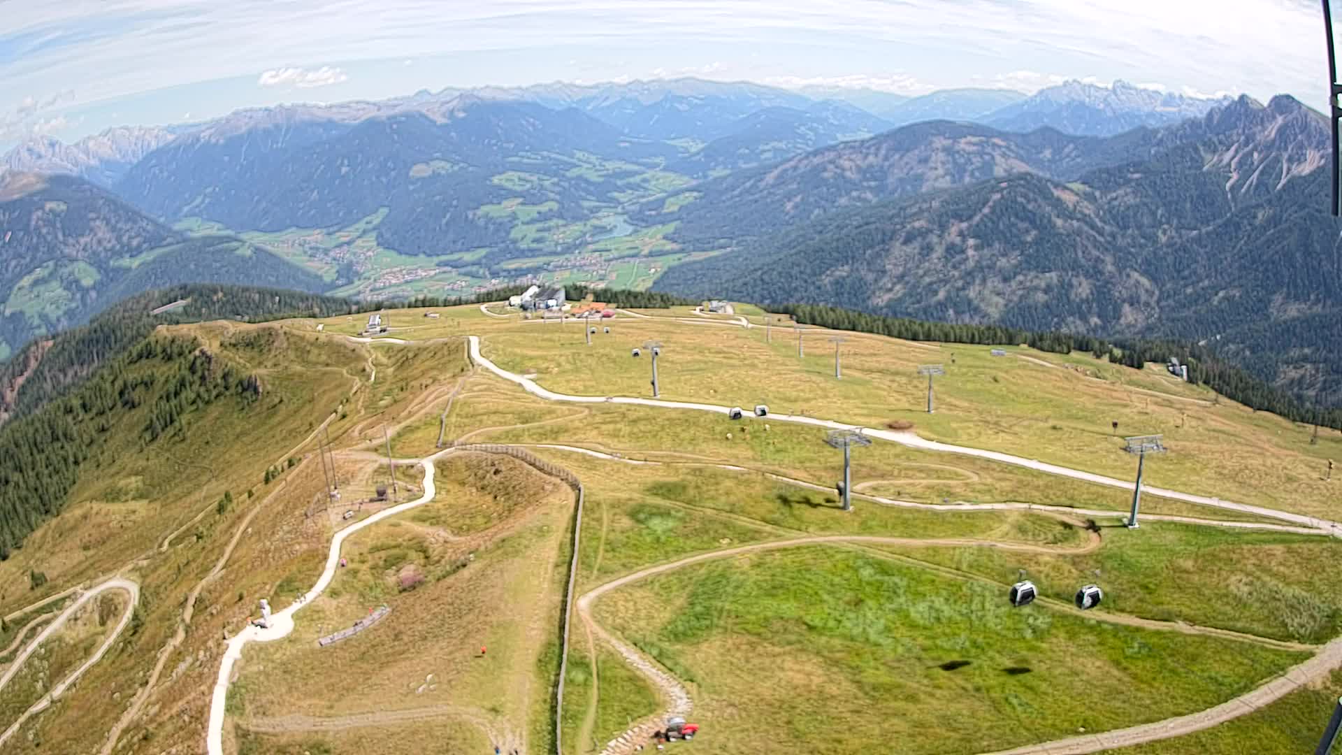 Kronplatz vrh | pogled na Valdaora – Olang