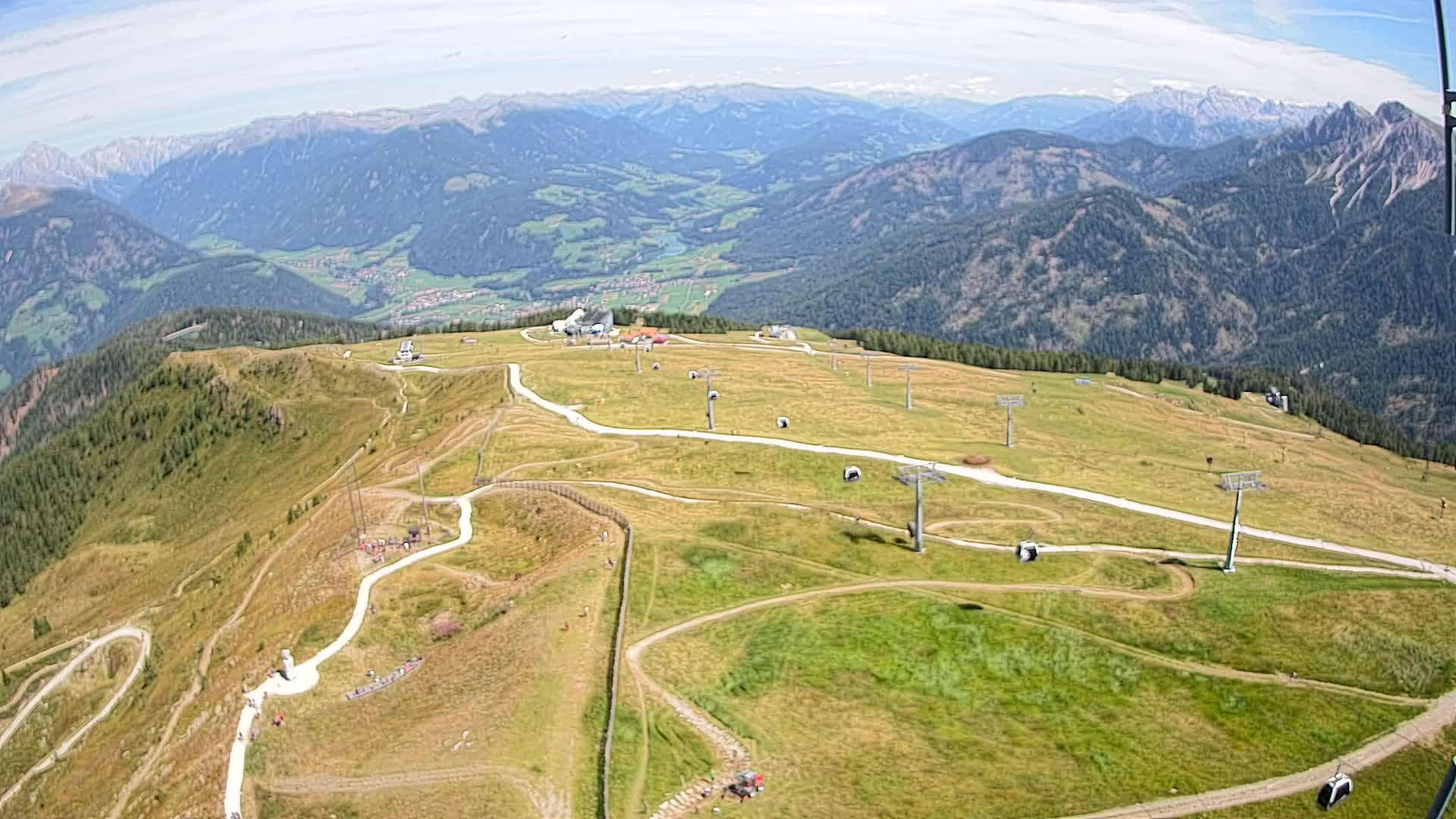 Sommet du Kronplatz | vue sur Valdaora – Olang