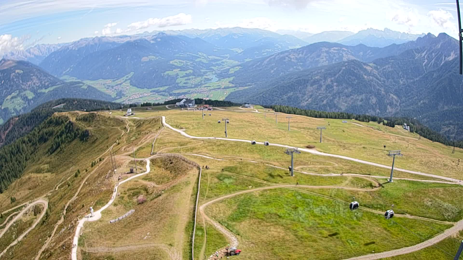 Sommet du Kronplatz | vue sur Valdaora – Olang