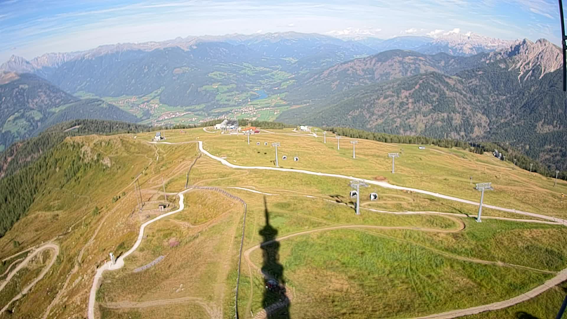 Sommet du Kronplatz | vue sur Valdaora – Olang
