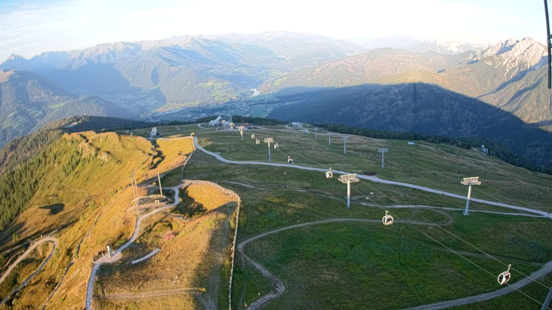 Kronplatz-Gipfel | Blick nach Olang – Valdaora