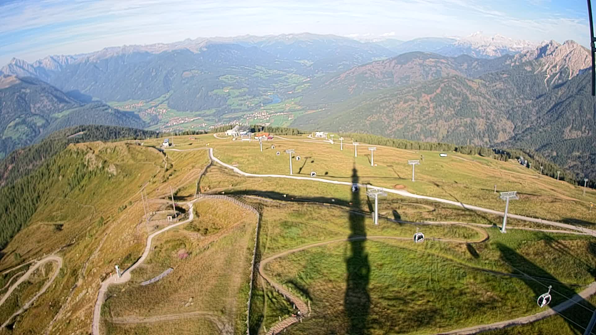 Kronplatz vrh | pogled na Valdaora – Olang