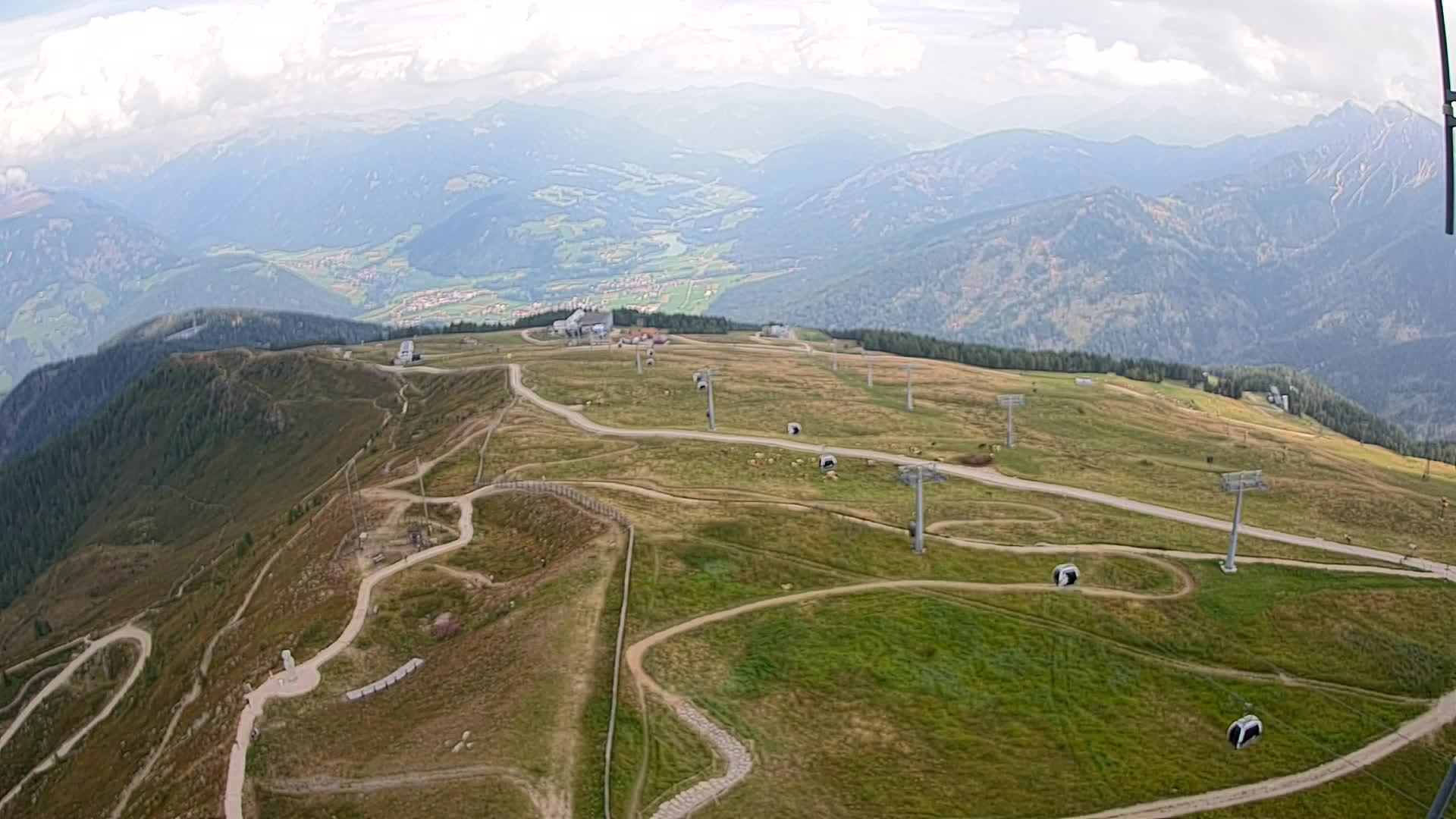 Kronplatz vrh | pogled na Valdaora – Olang