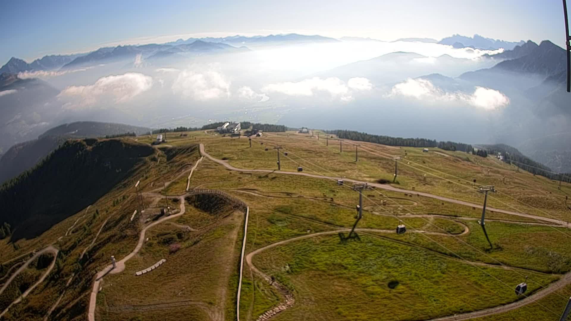 Sommet du Kronplatz | vue sur Valdaora – Olang