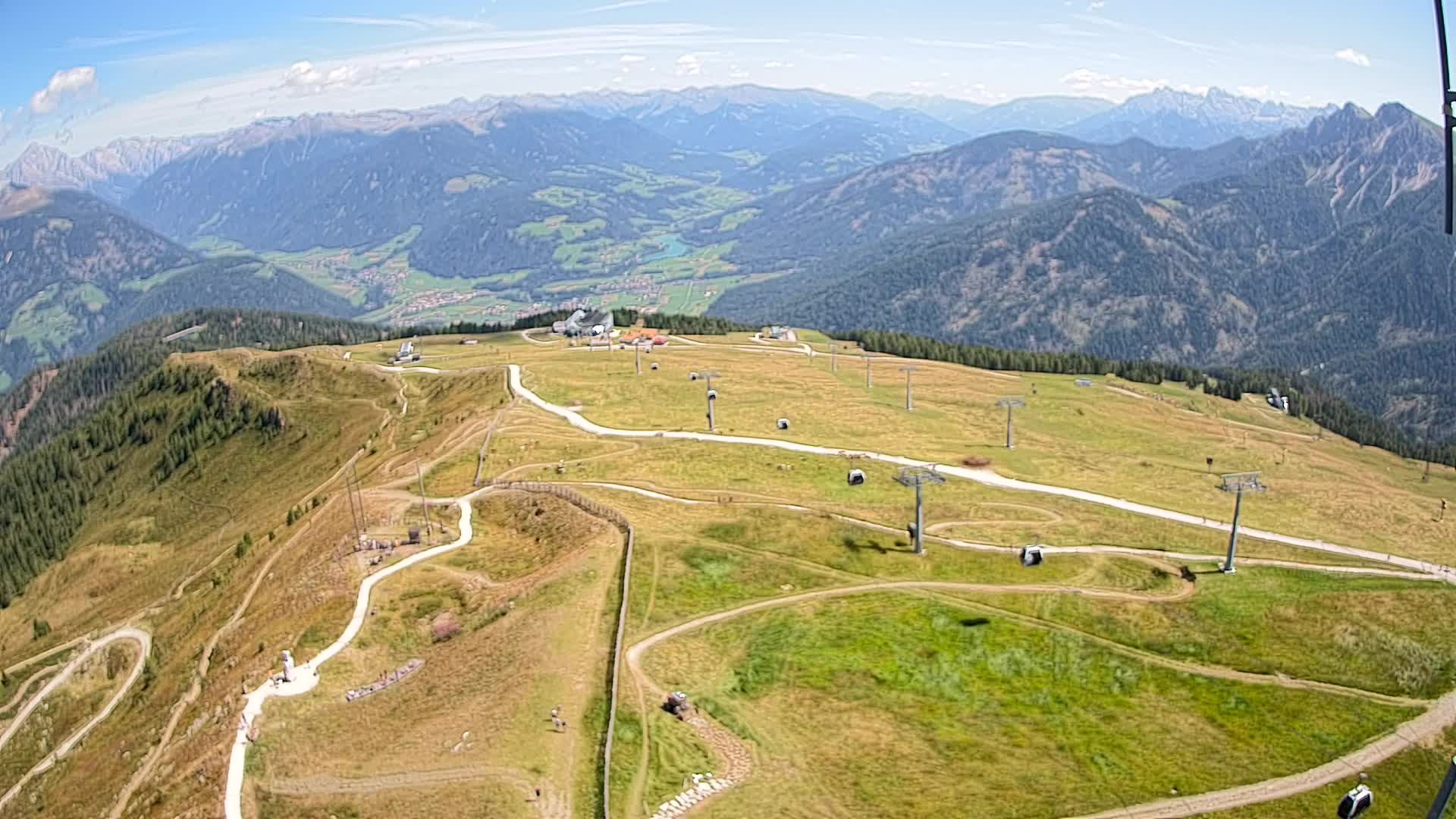 Kronplatz vrh | pogled na Valdaora – Olang