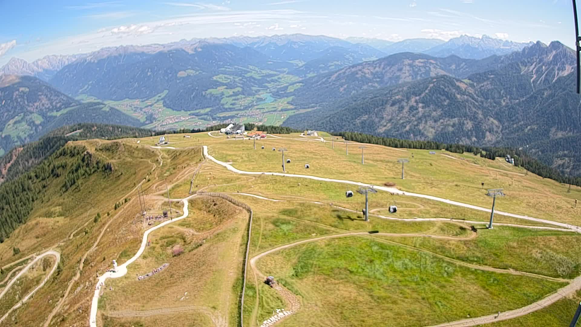Sommet du Kronplatz | vue sur Valdaora – Olang