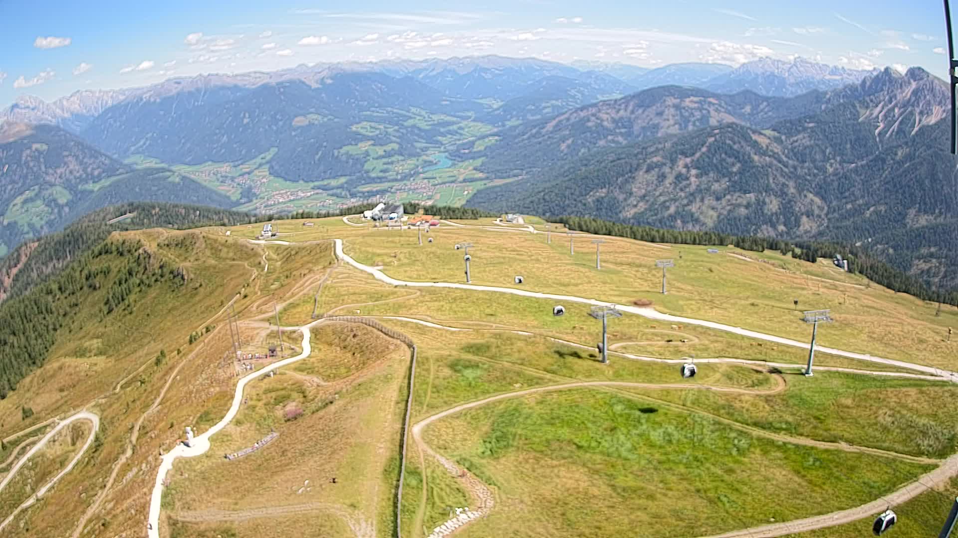 Sommet du Kronplatz | vue sur Valdaora – Olang