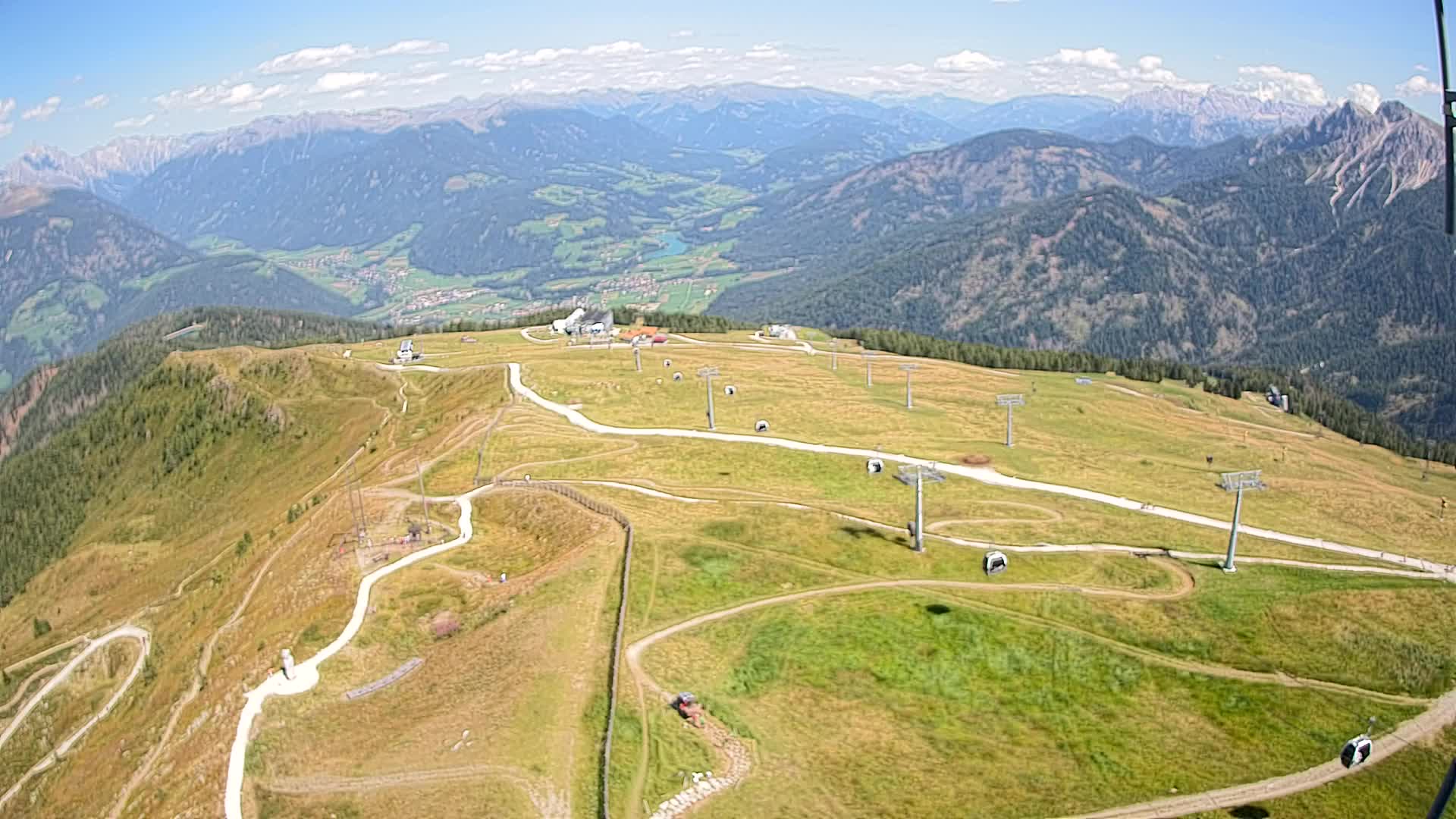 Kronplatz vrh | pogled na Valdaora – Olang