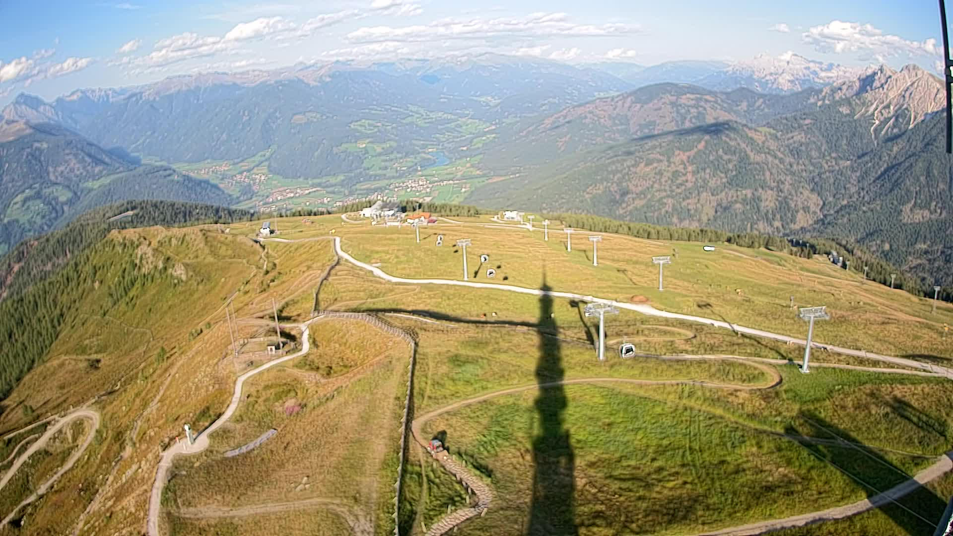 Kronplatz vrh | pogled na Valdaora – Olang