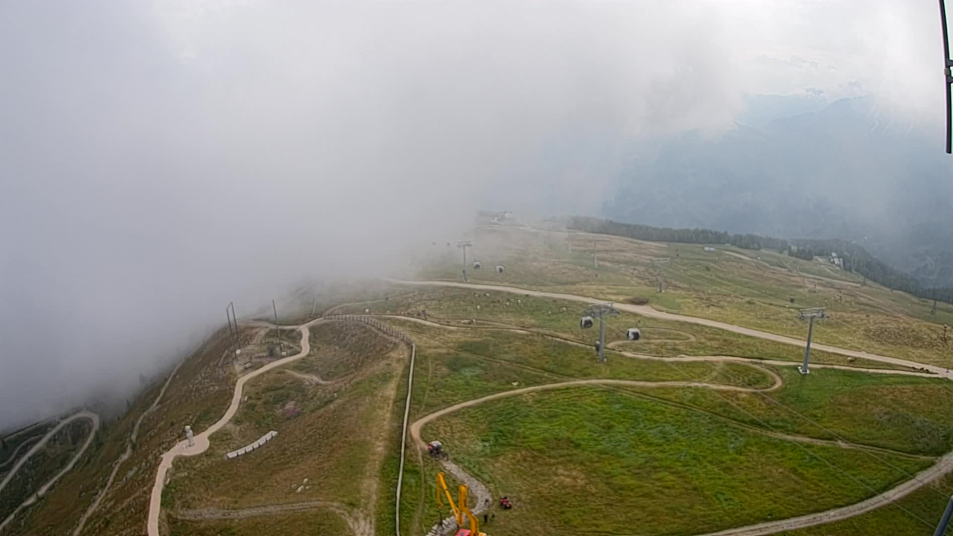 Sommet du Kronplatz | vue sur Valdaora – Olang