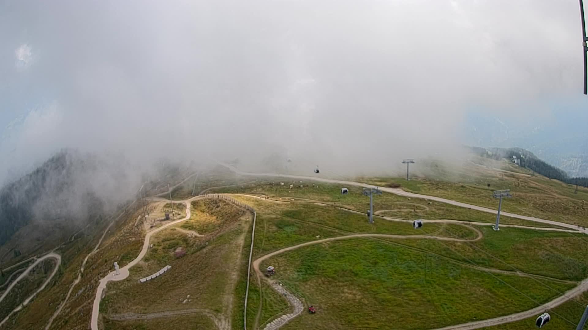 Kronplatz-Gipfel | Blick nach Olang – Valdaora