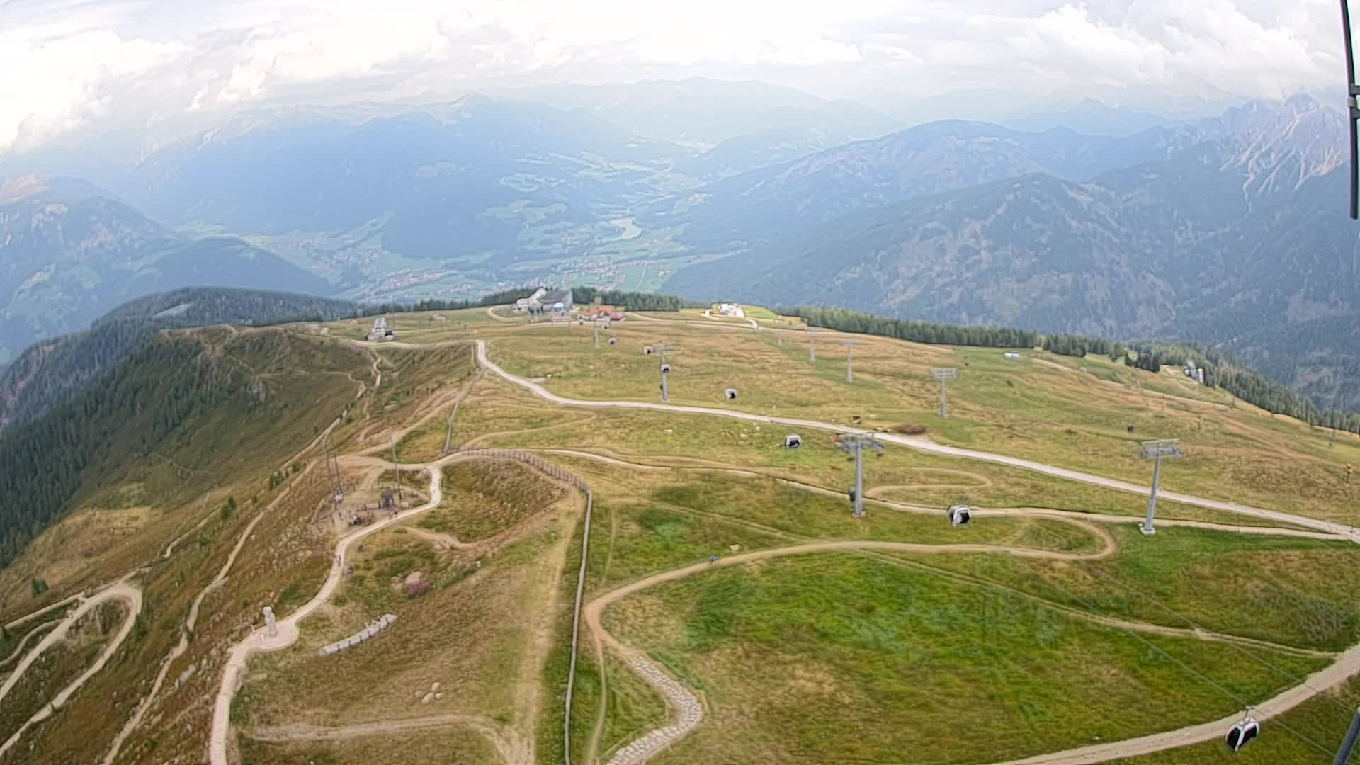 Sommet du Kronplatz | vue sur Valdaora – Olang