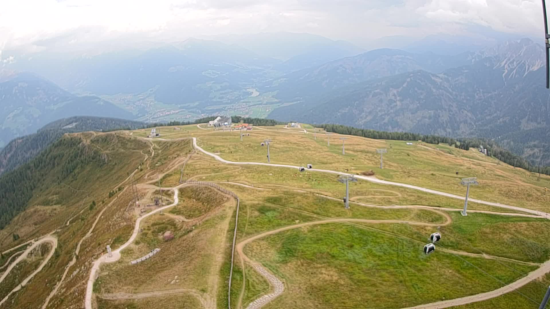 Kronplatz vrh | pogled na Valdaora – Olang