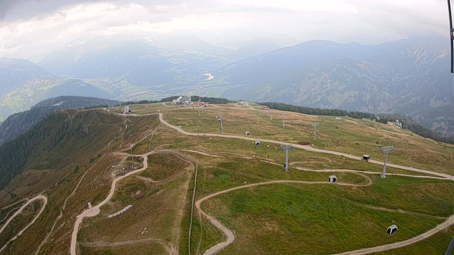 Sommet du Kronplatz | vue sur Valdaora – Olang