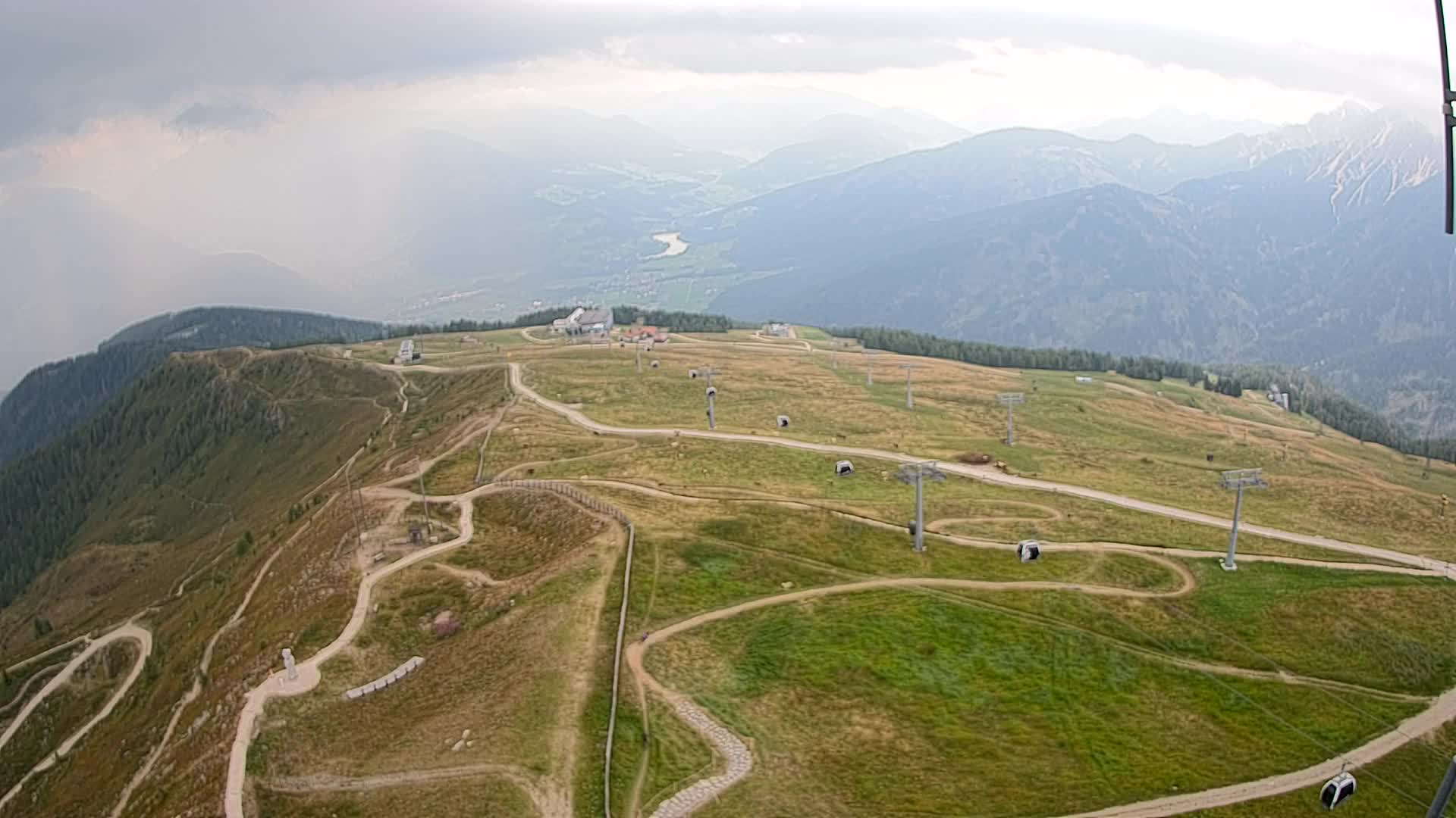 Kronplatz vrh | pogled na Valdaora – Olang