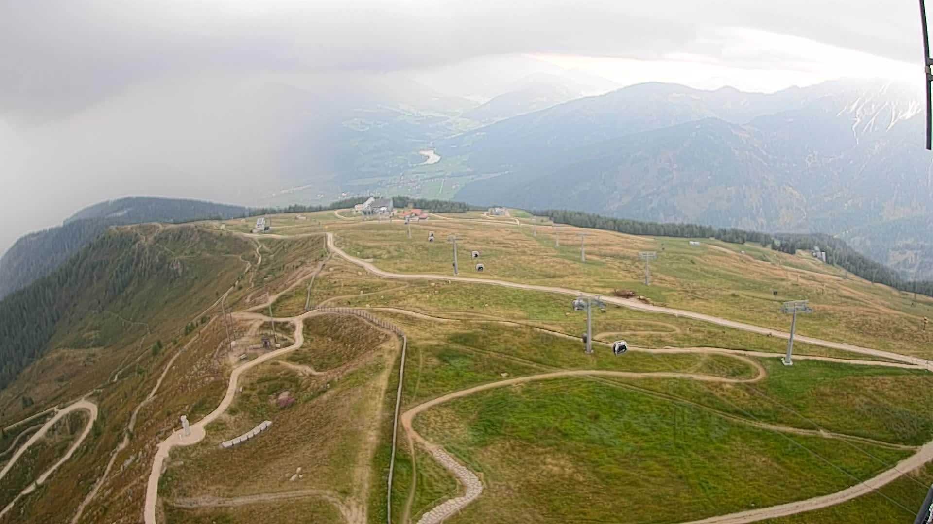 Sommet du Kronplatz | vue sur Valdaora – Olang