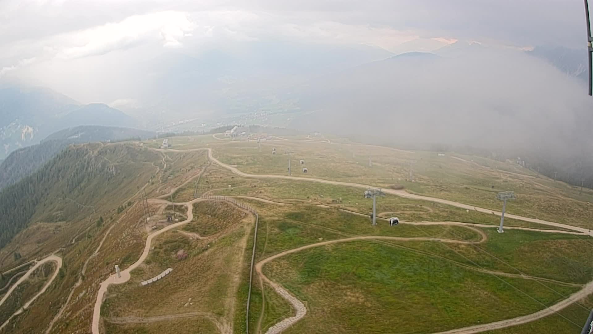 Kronplatz vrh | pogled na Valdaora – Olang