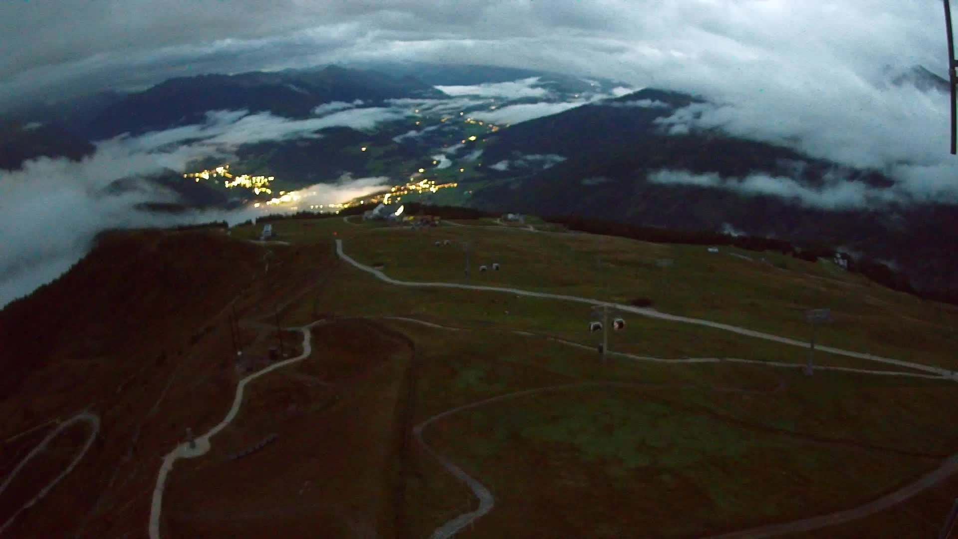 Kronplatz-Gipfel | Blick nach Olang – Valdaora