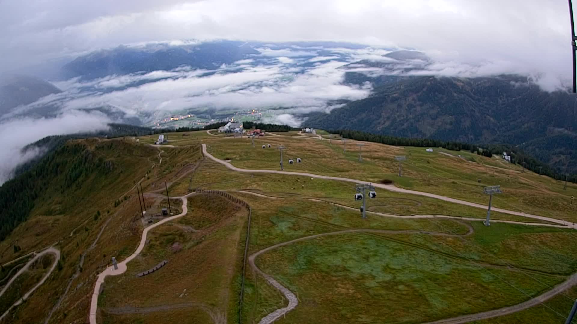 Sommet du Kronplatz | vue sur Valdaora – Olang