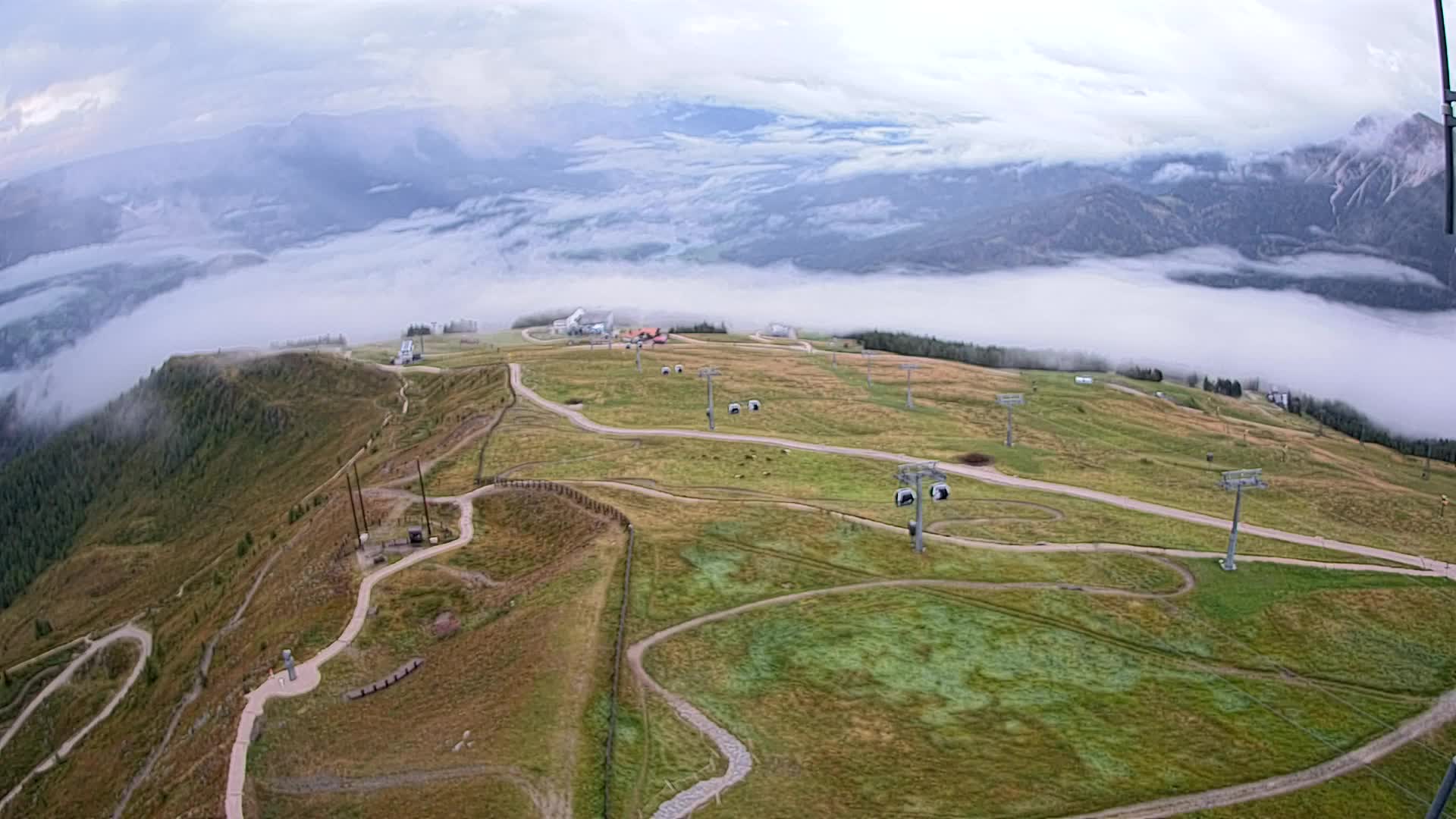 Sommet du Kronplatz | vue sur Valdaora – Olang
