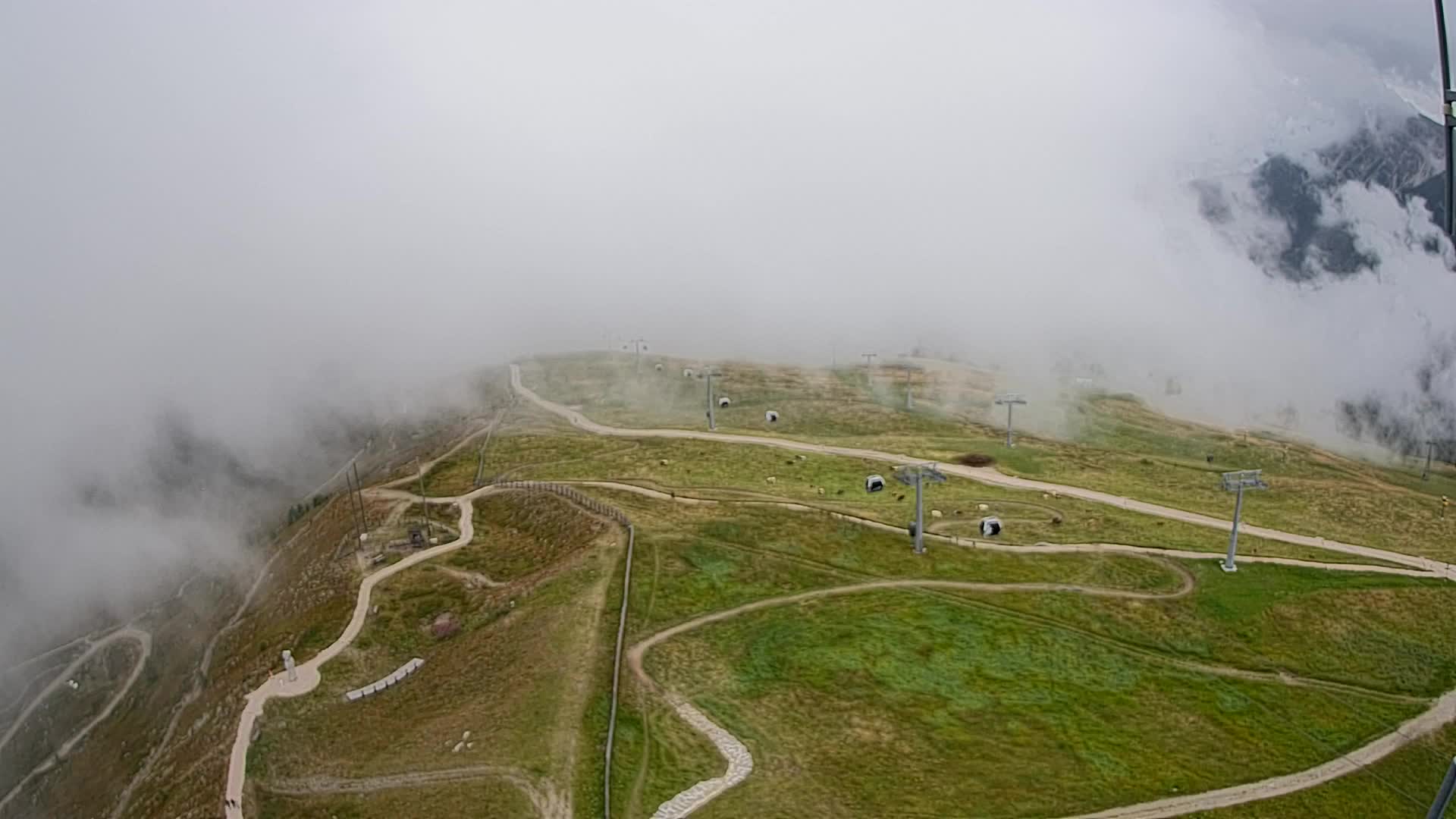 Kronplatz-Gipfel | Blick nach Olang – Valdaora