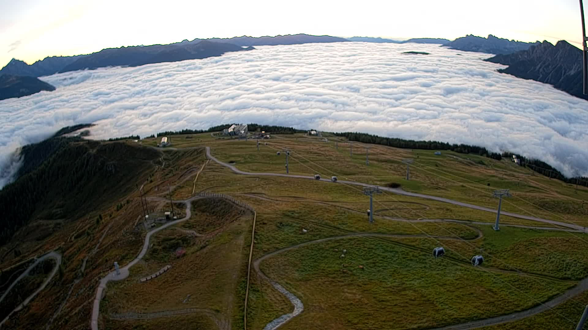 Kronplatz vrh | pogled na Valdaora – Olang