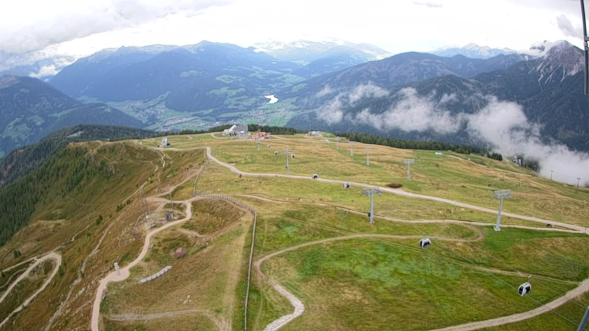 Kronplatz vrh | pogled na Valdaora – Olang