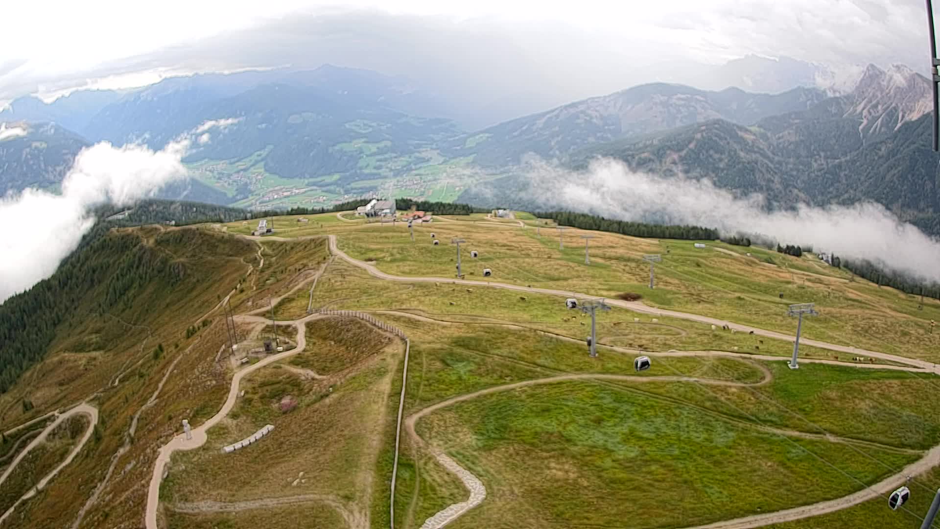 Kronplatz vrh | pogled na Valdaoro – Olang