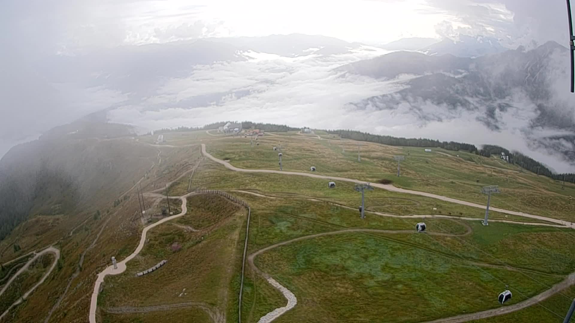 Kronplatz vrh | pogled na Valdaora – Olang