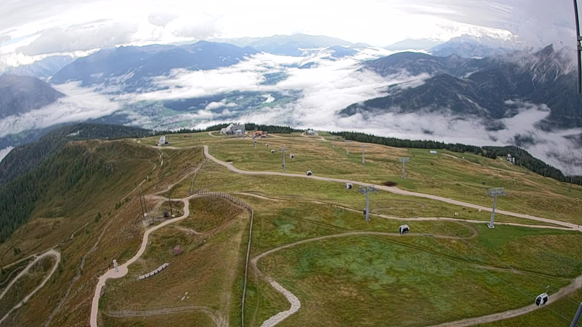 Sommet du Kronplatz | vue sur Valdaora – Olang