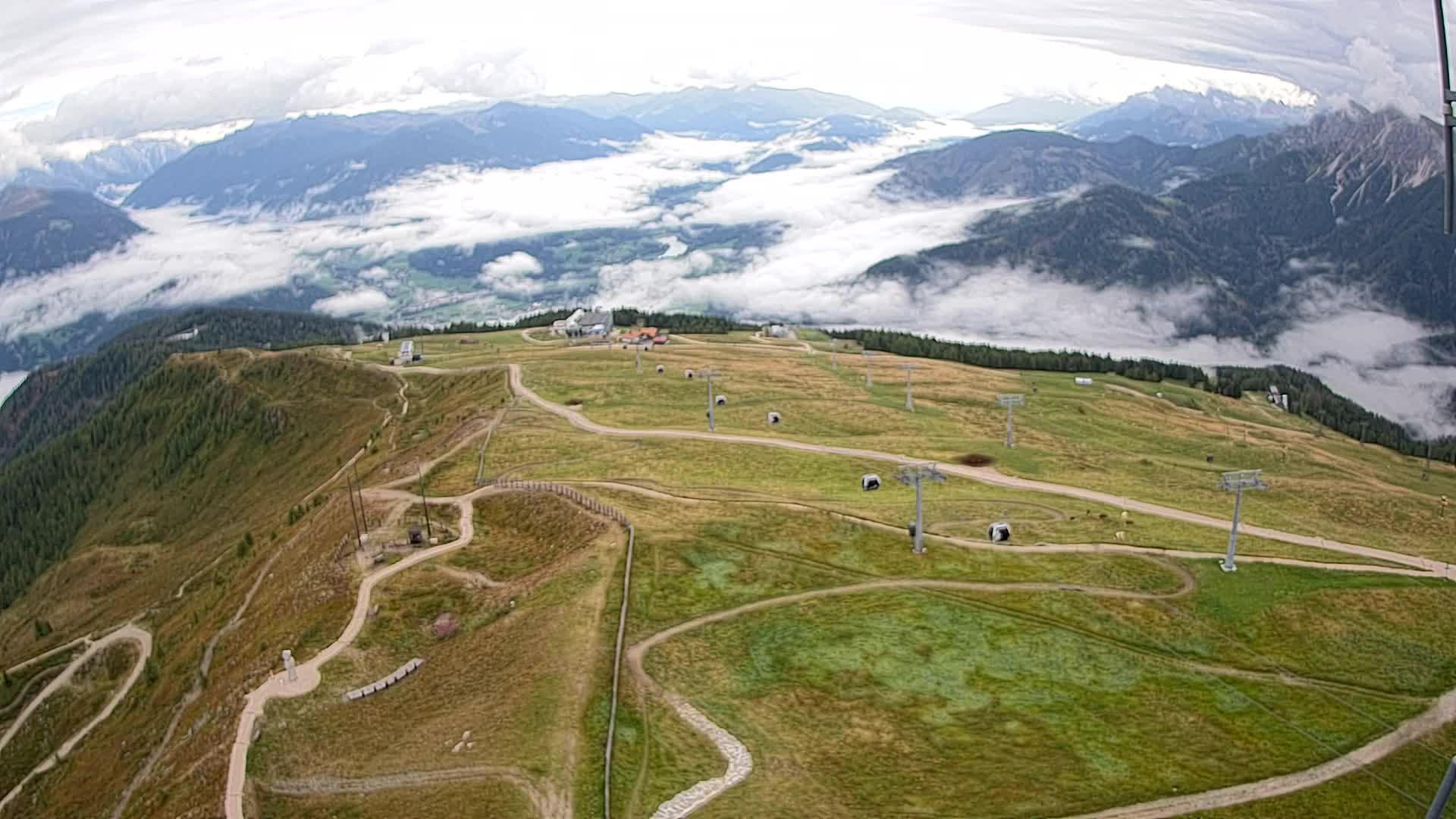 Sommet du Kronplatz | vue sur Valdaora – Olang