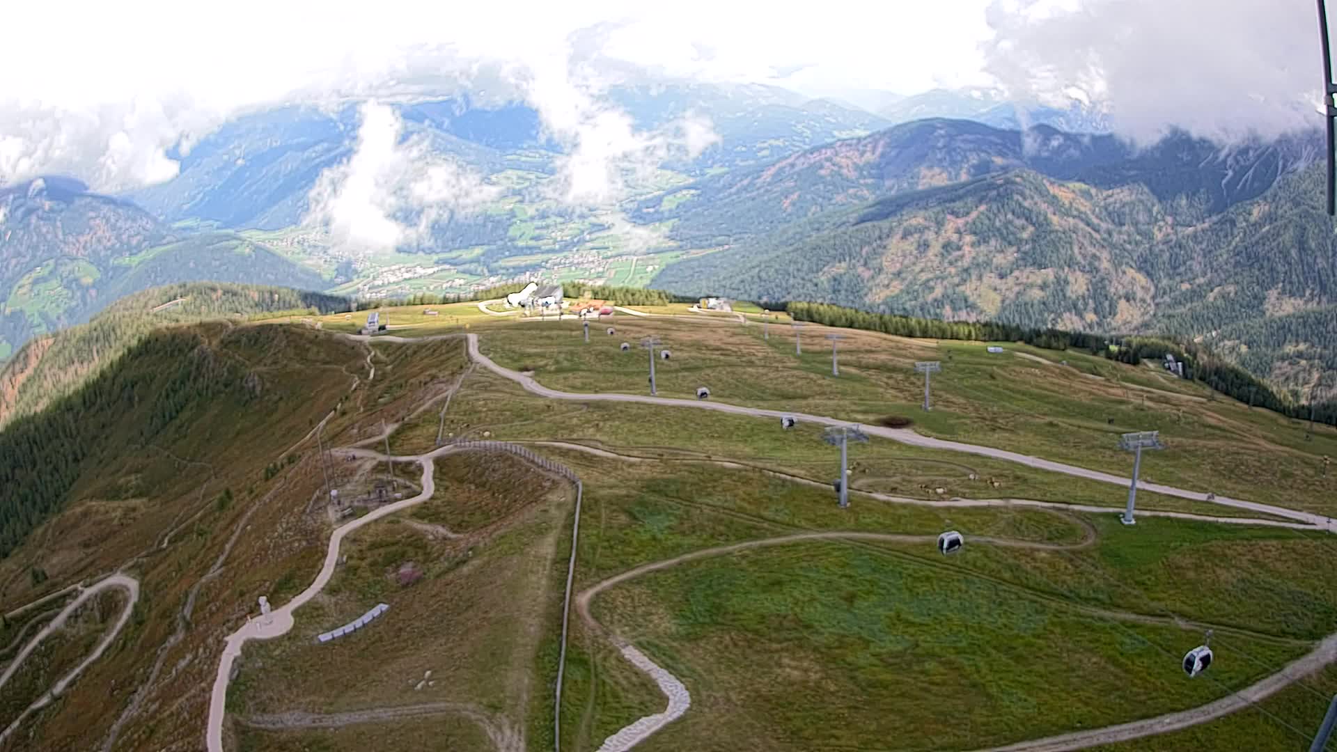 Kronplatz vrh | pogled na Valdaoro – Olang