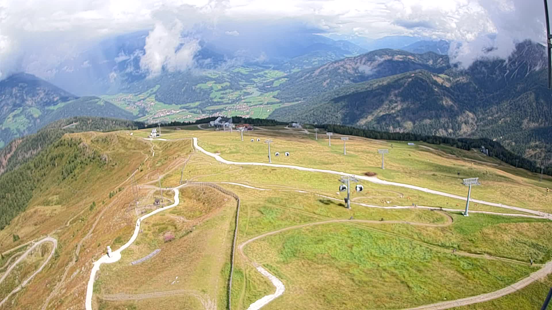 Kronplatz vrh | pogled na Valdaora – Olang