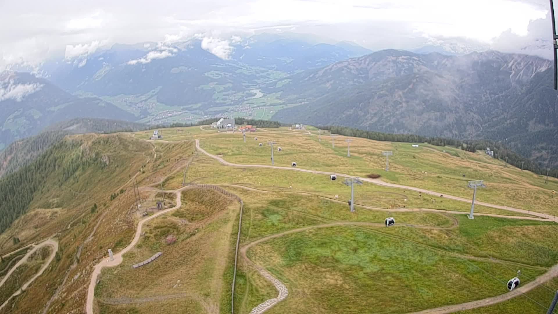 Kronplatz vrh | pogled na Valdaora – Olang