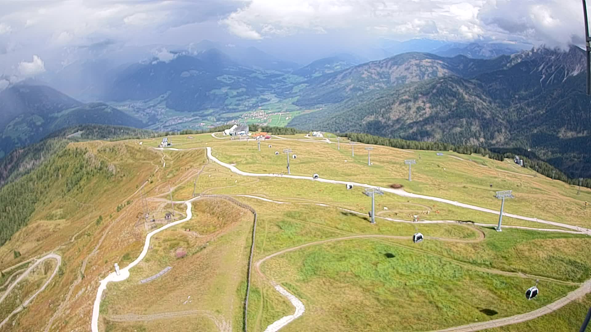 Sommet du Kronplatz | vue sur Valdaora – Olang