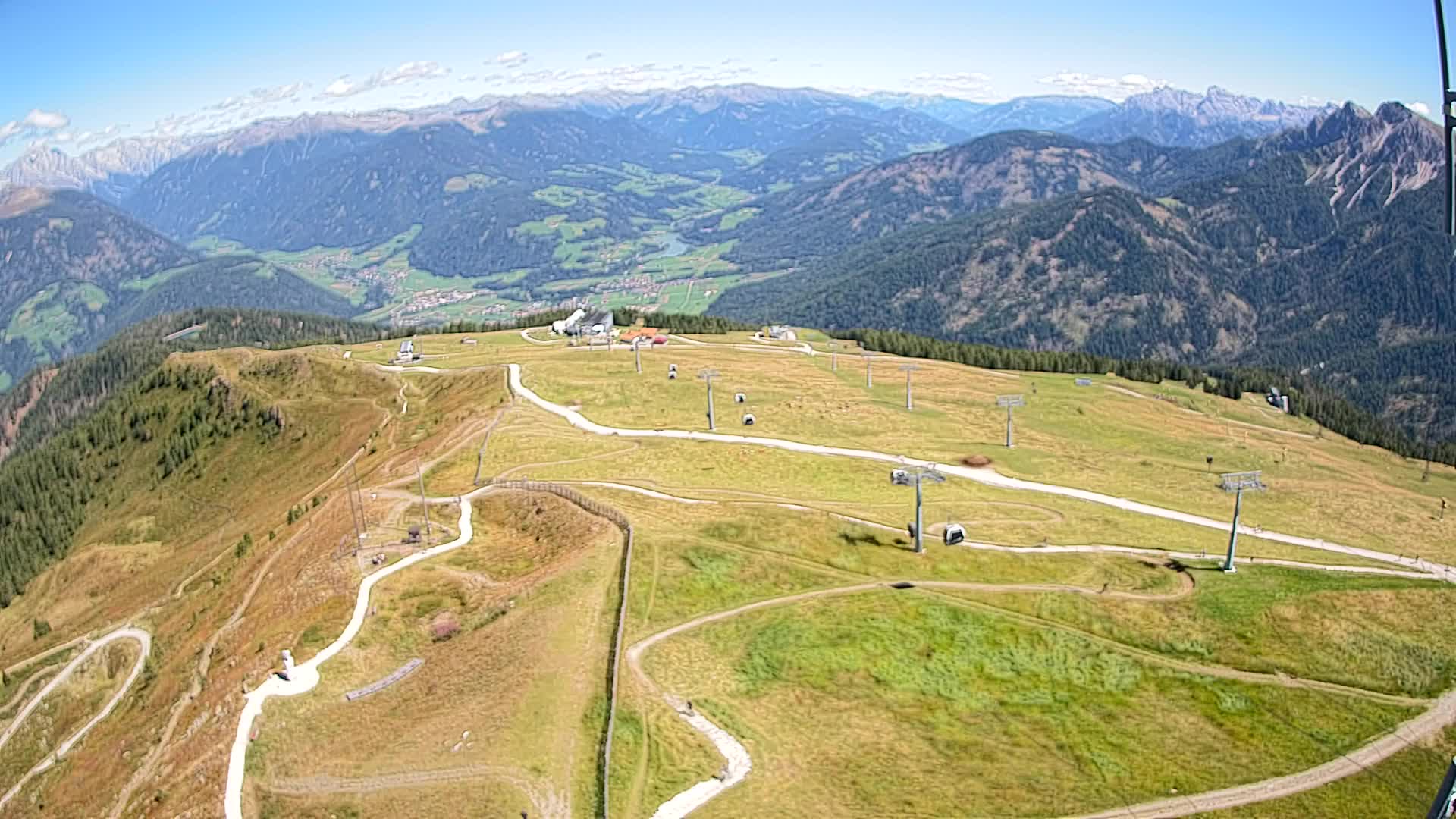 Sommet du Kronplatz | vue sur Valdaora – Olang