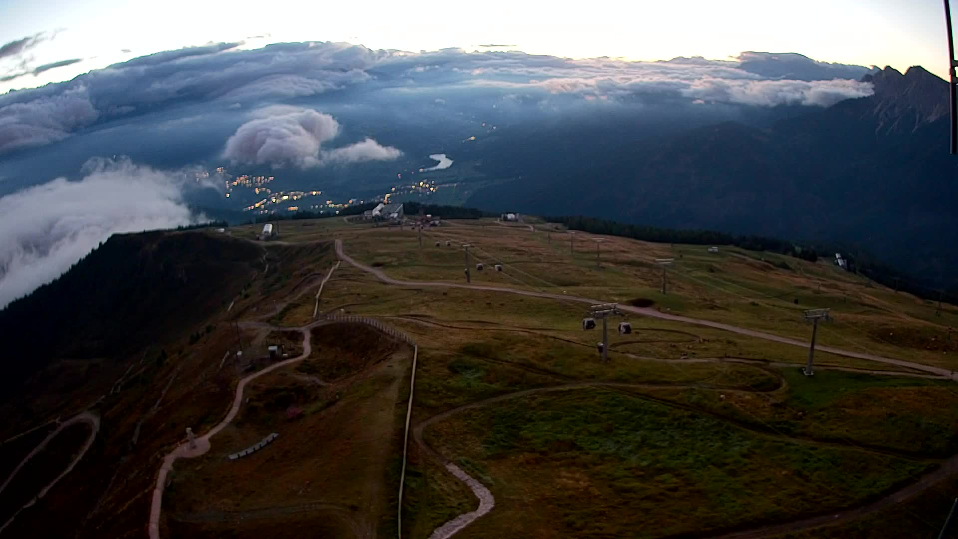 Kronplatz vrh | pogled na Valdaora – Olang