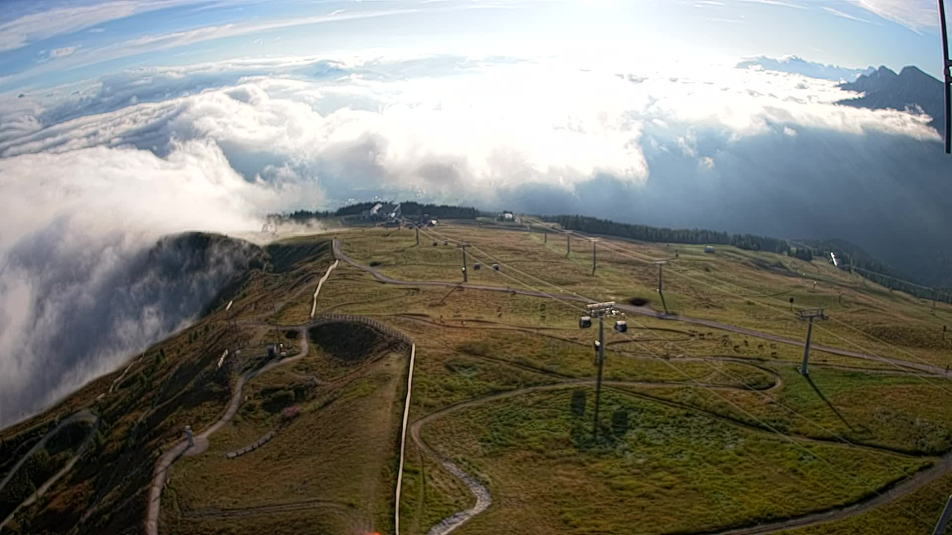 Sommet du Kronplatz | vue sur Valdaora – Olang