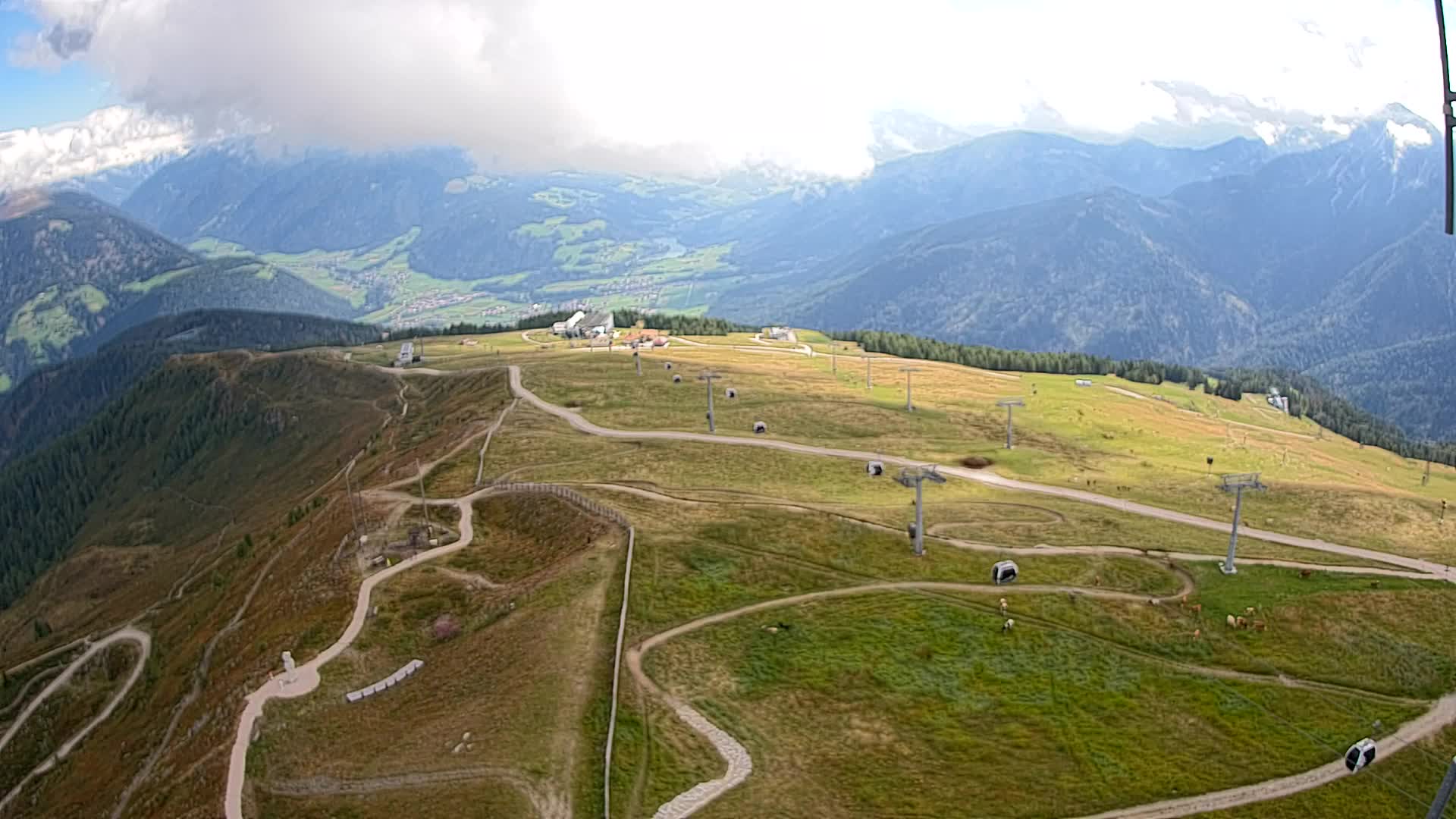 Kronplatz vrh | pogled na Valdaora – Olang
