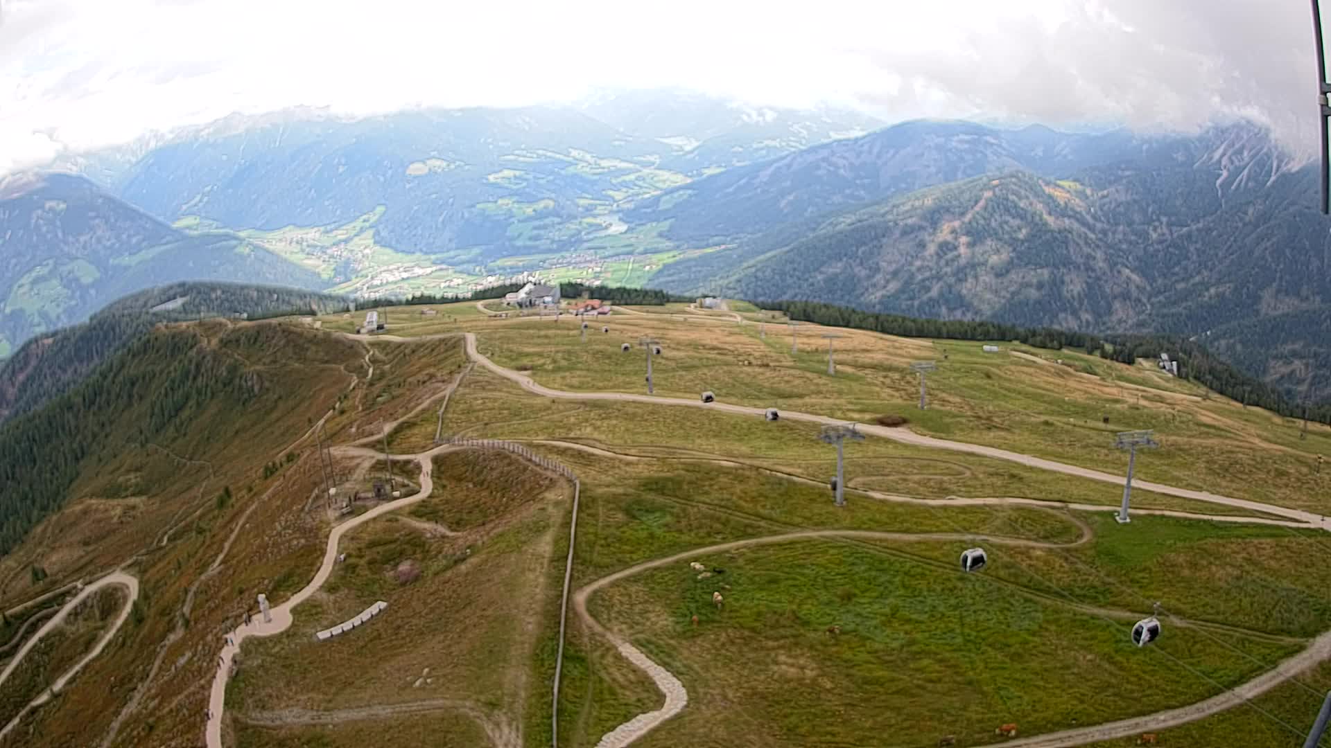 Kronplatz vrh | pogled na Valdaora – Olang