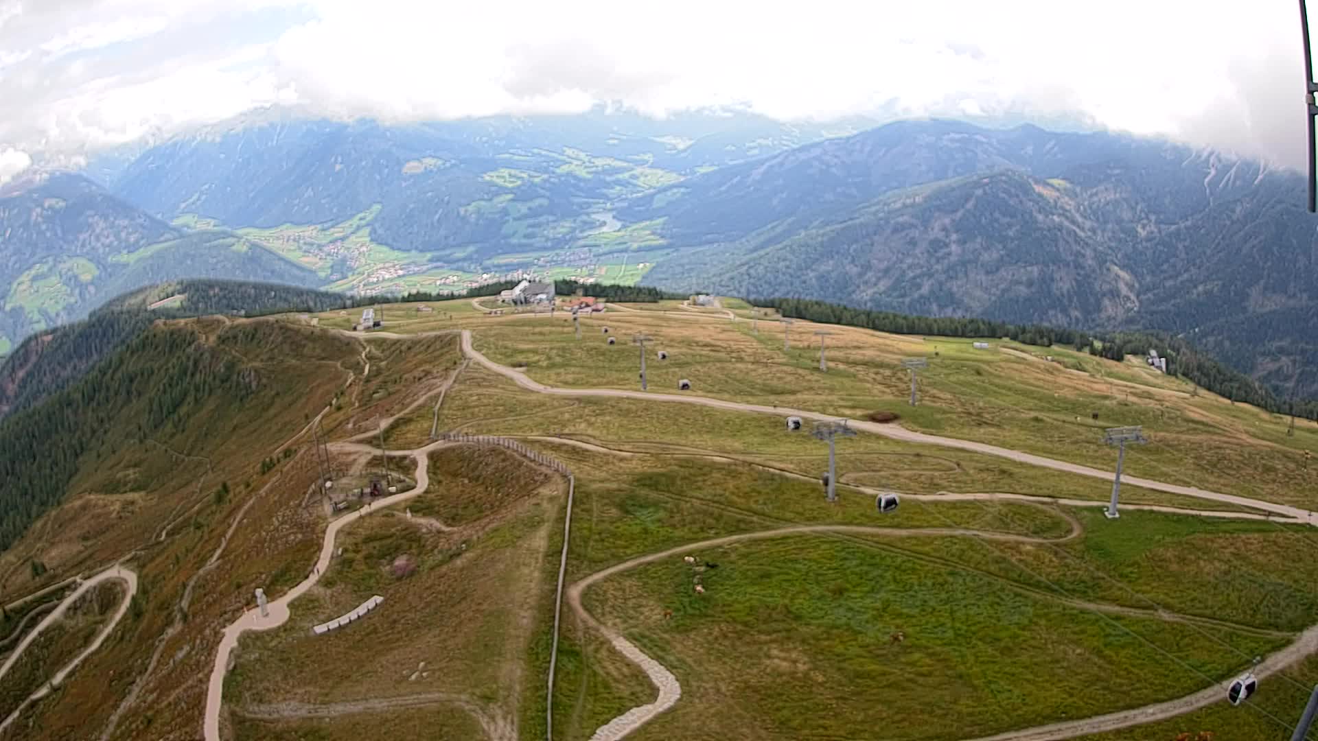 Sommet du Kronplatz | vue sur Valdaora – Olang