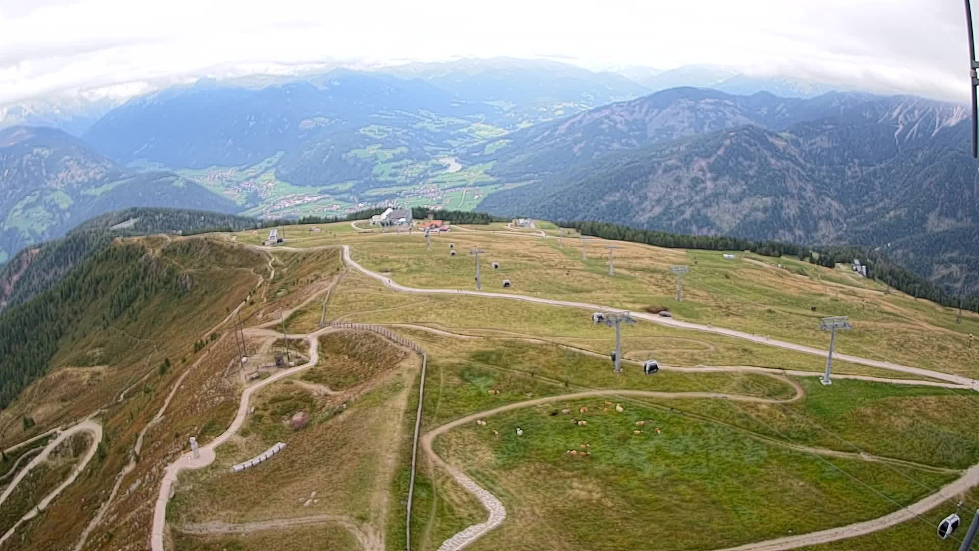 Kronplatz vrh | pogled na Valdaora – Olang