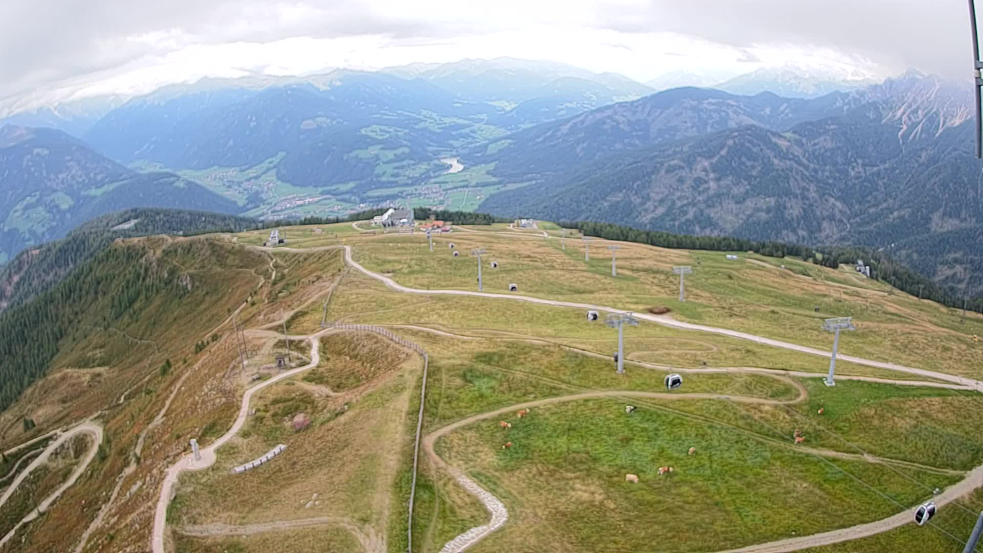 Kronplatz vrh | pogled na Valdaoro – Olang