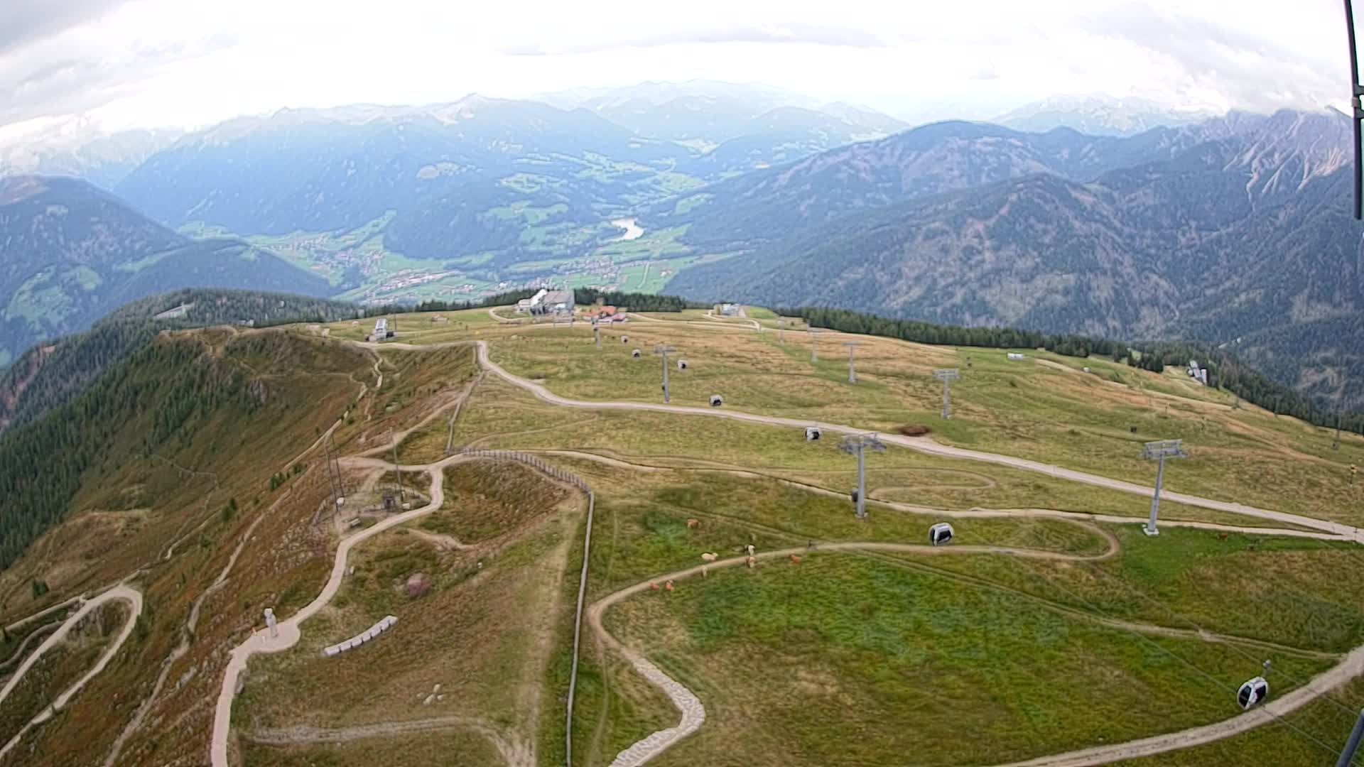 Kronplatz vrh | pogled na Valdaoro – Olang