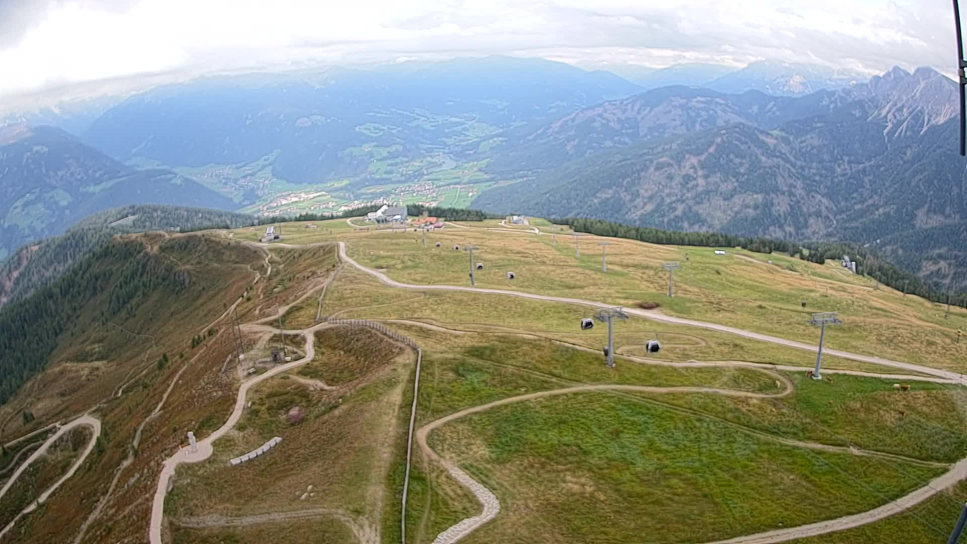 Sommet du Kronplatz | vue sur Valdaora – Olang