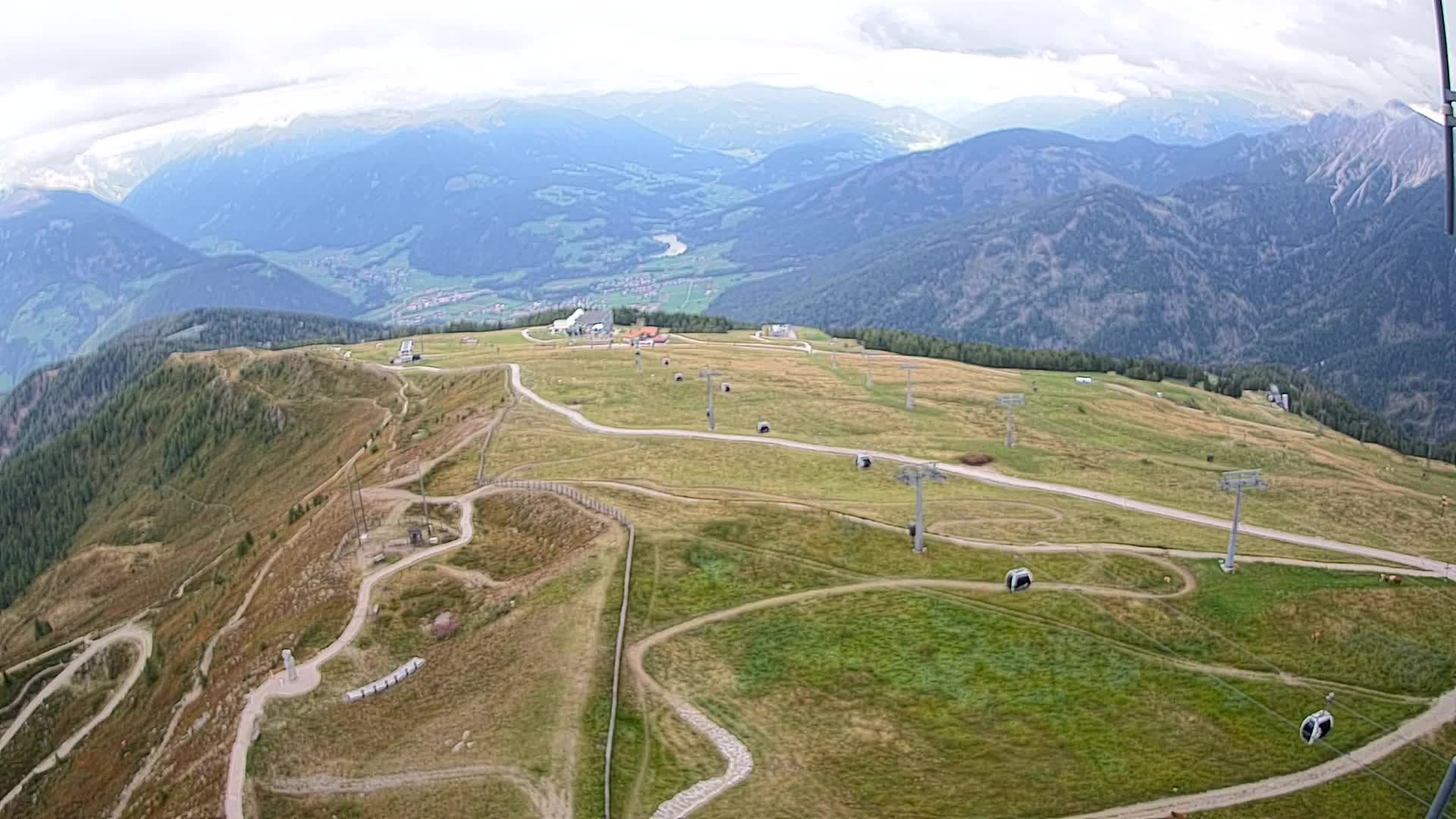 Sommet du Kronplatz | vue sur Valdaora – Olang